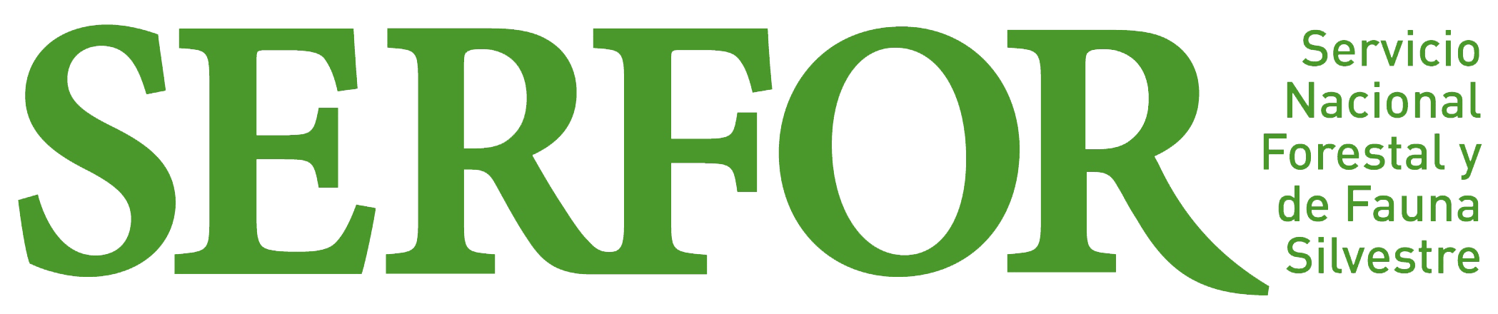 Logo Servicio Nacional Forestal y de Fauna Silvestre